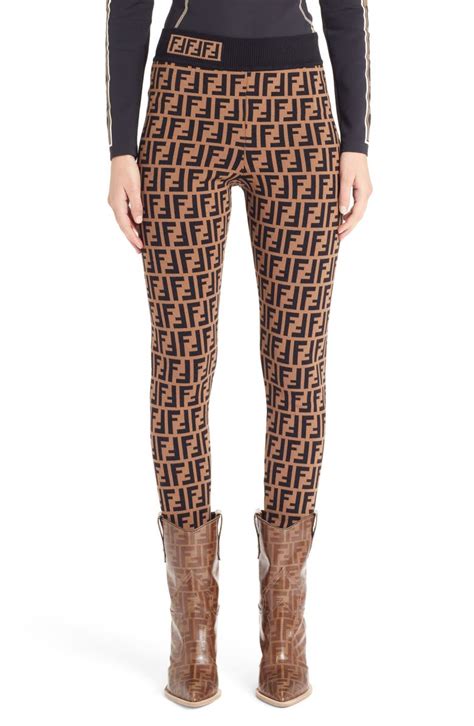 women's fendi leggings